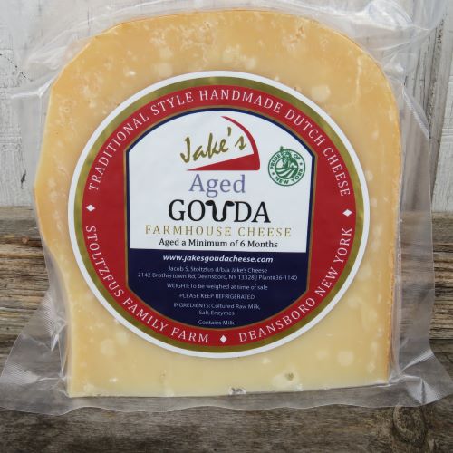 Cheese, Gouda Aged 8 oz JAKE'S GOUDA